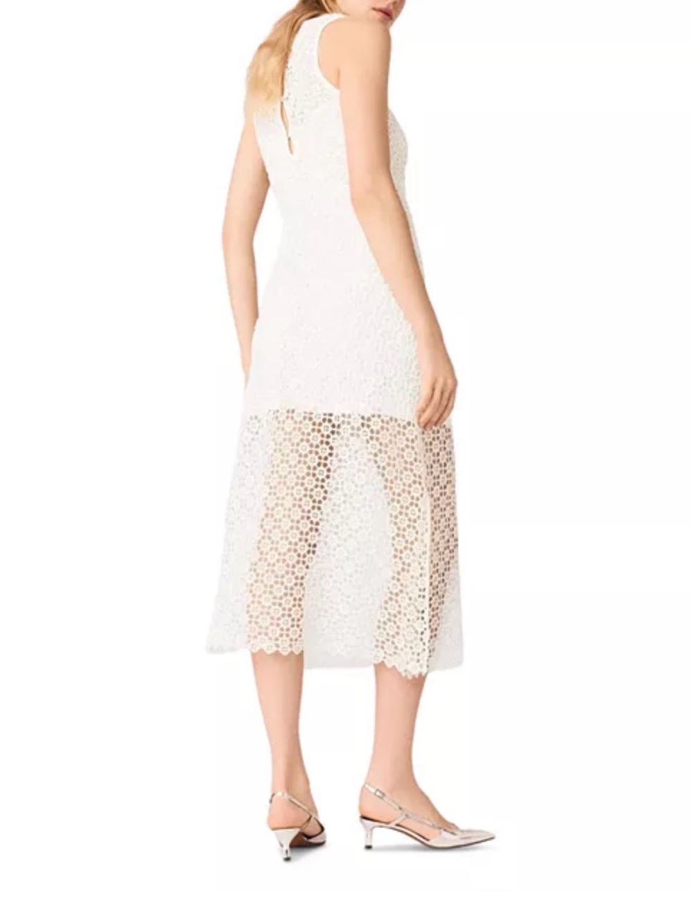 Resilla Rhinestone Crochet Maxi Dress - Picture 3 of 6